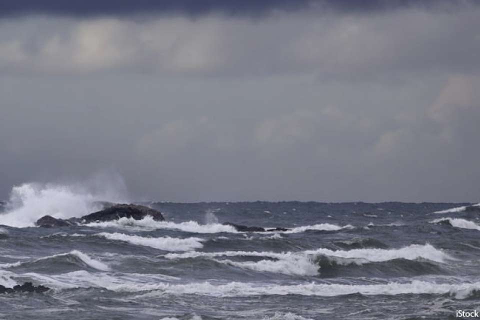 a stormy ocean, iStock image