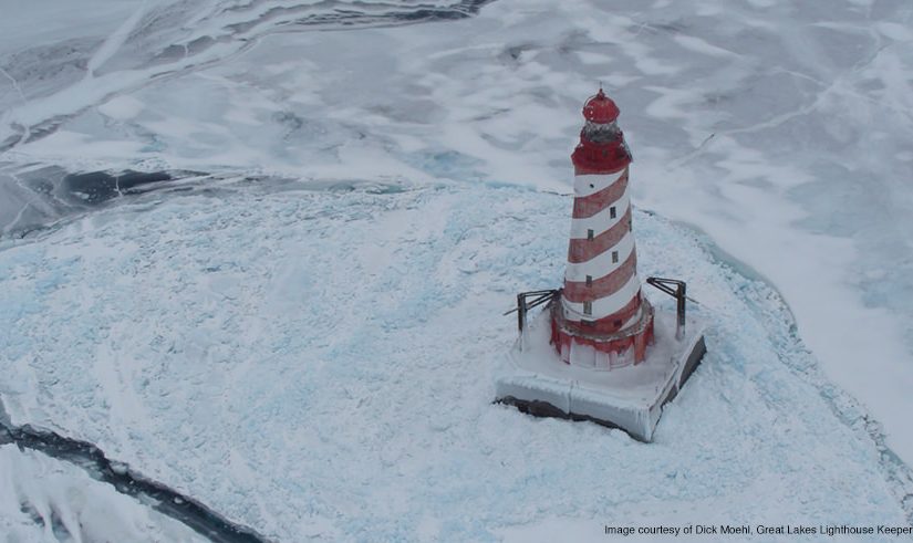 The place do fish go when it freezes outdoors?